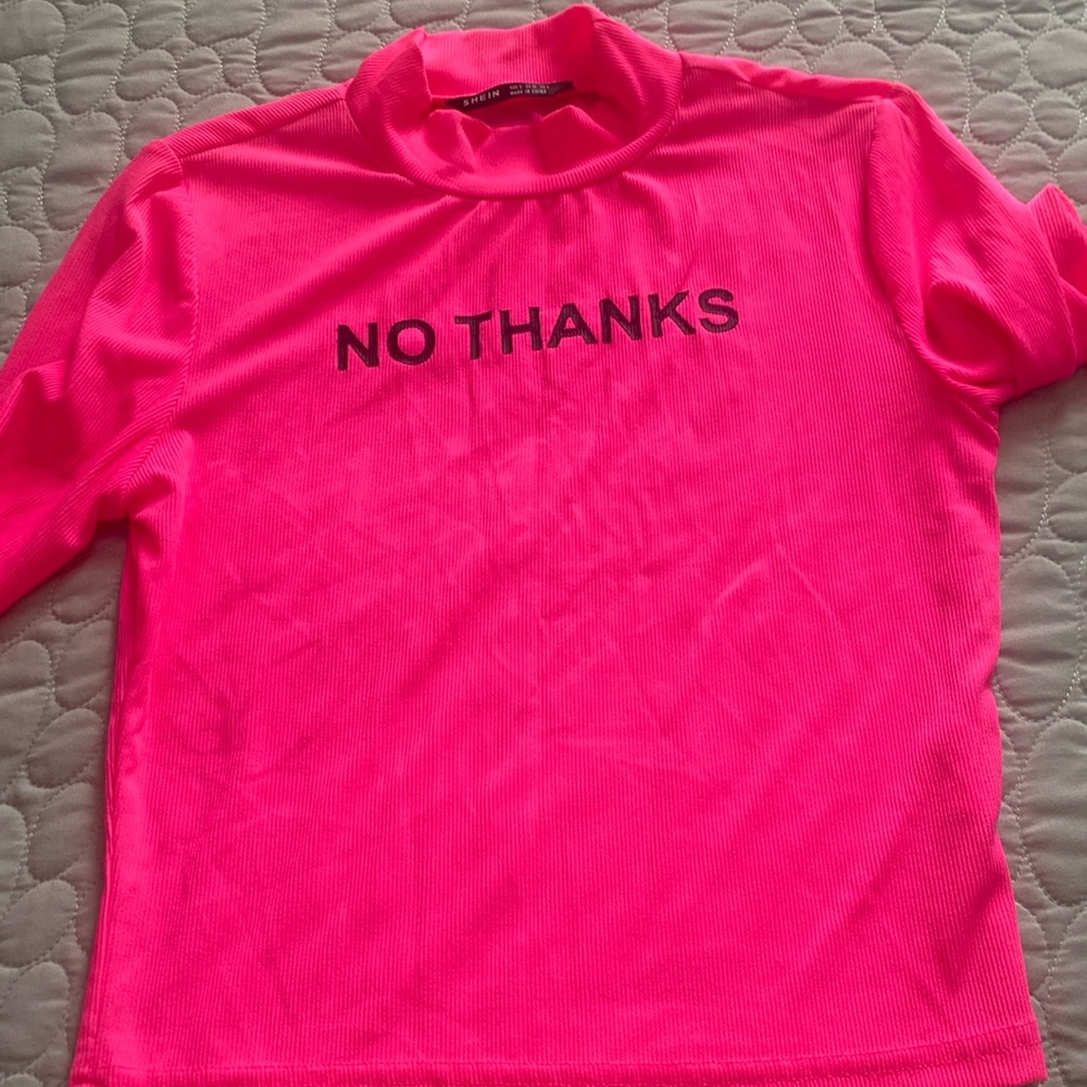 Pink long sleeve